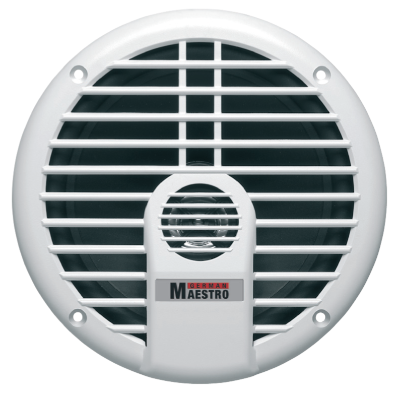 MRC 6508 | Altavoces coaxiales marinos de 6,5" y 2 vías (par, blancos)