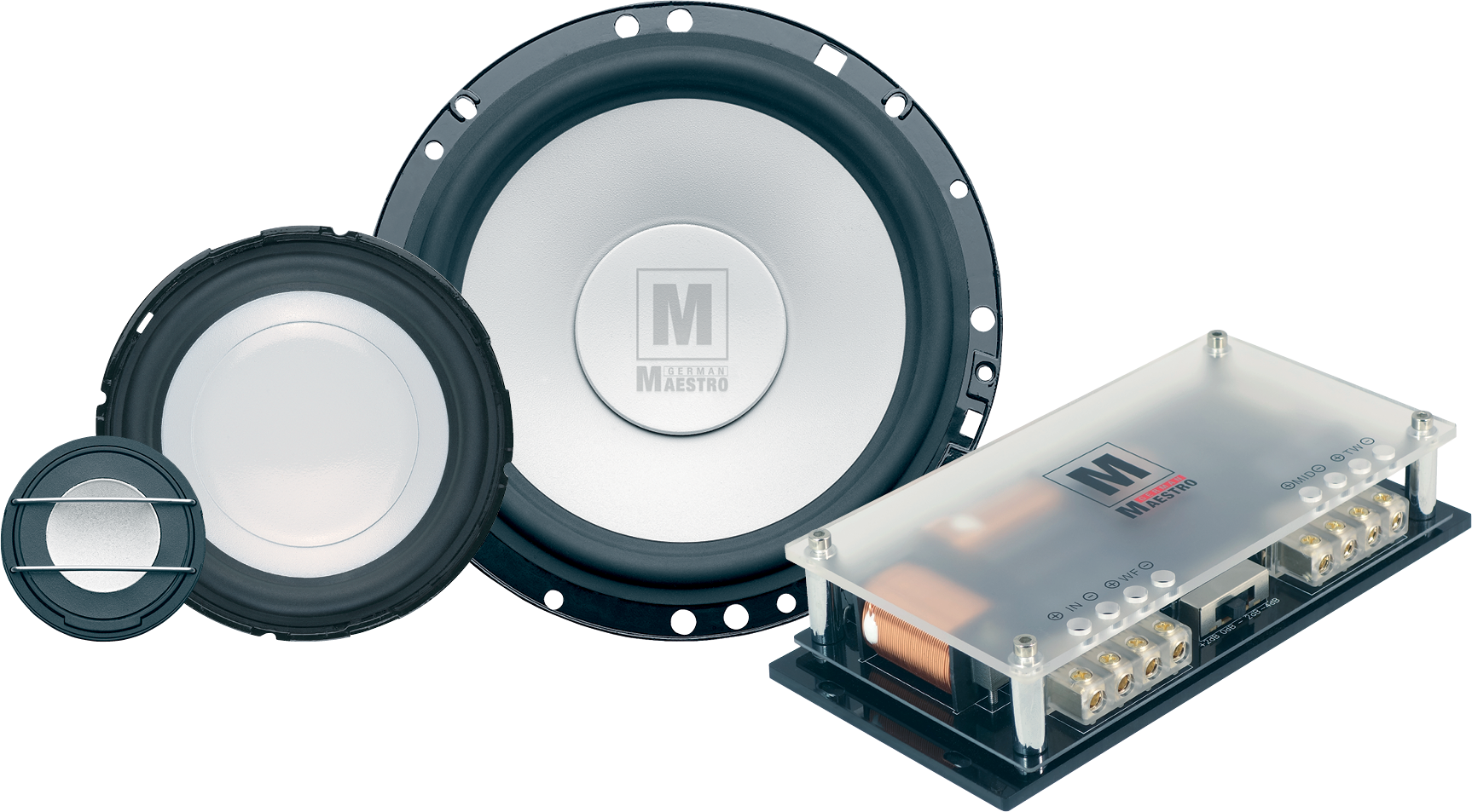 German Maestro MS 64.3 | M-Line Reference 3-Way Component System German Maestro MS 64.3 | M-Line Reference 3-Way Component System