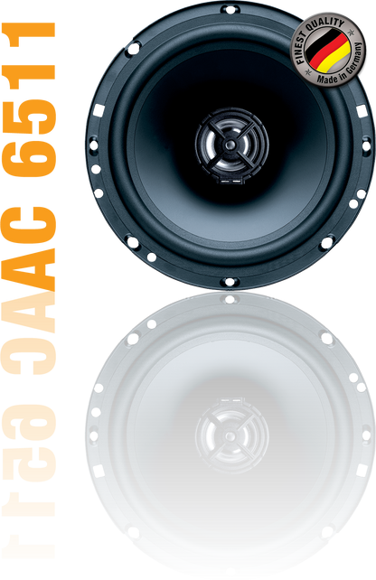 AC 6511 | Altavoces coaxiales bidireccionales de 6,5" para coche