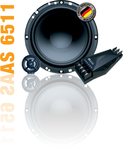 AS 6511 | Altavoces bidireccionales de 6,5" para coche