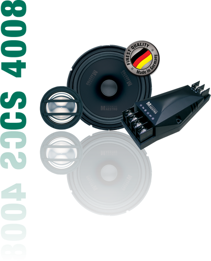 CS 4008 | Sistema de altavoces de componentes de 2 vías y 4"