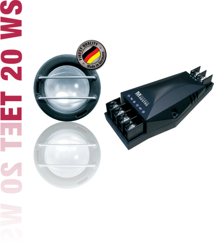 ET 20 WS | Juego de tweeters MegaSphere™ de 0,8"