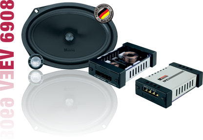 EV 6908 | Sistema de altavoces coaxiales/componentes convertibles de 2 vías de 6 x 9"