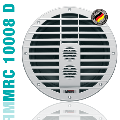 MRC 10008 D | Sistema de altavoces coaxiales marinos de 2 vías y 10" (par)