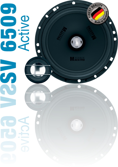 SV 6509-A | Sistema de componentes convertibles bidireccionales de 6,5" (activo)