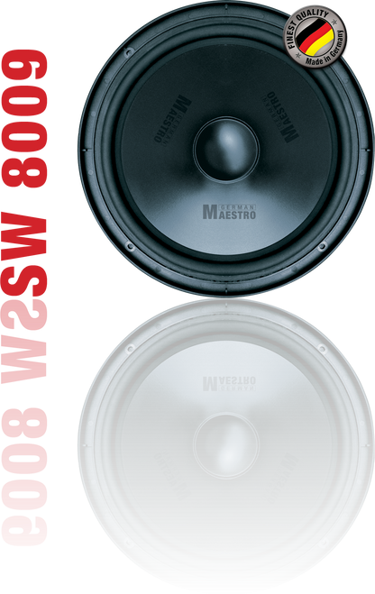 SW 8009 | Subwoofer cuadrado de aire libre de 8"